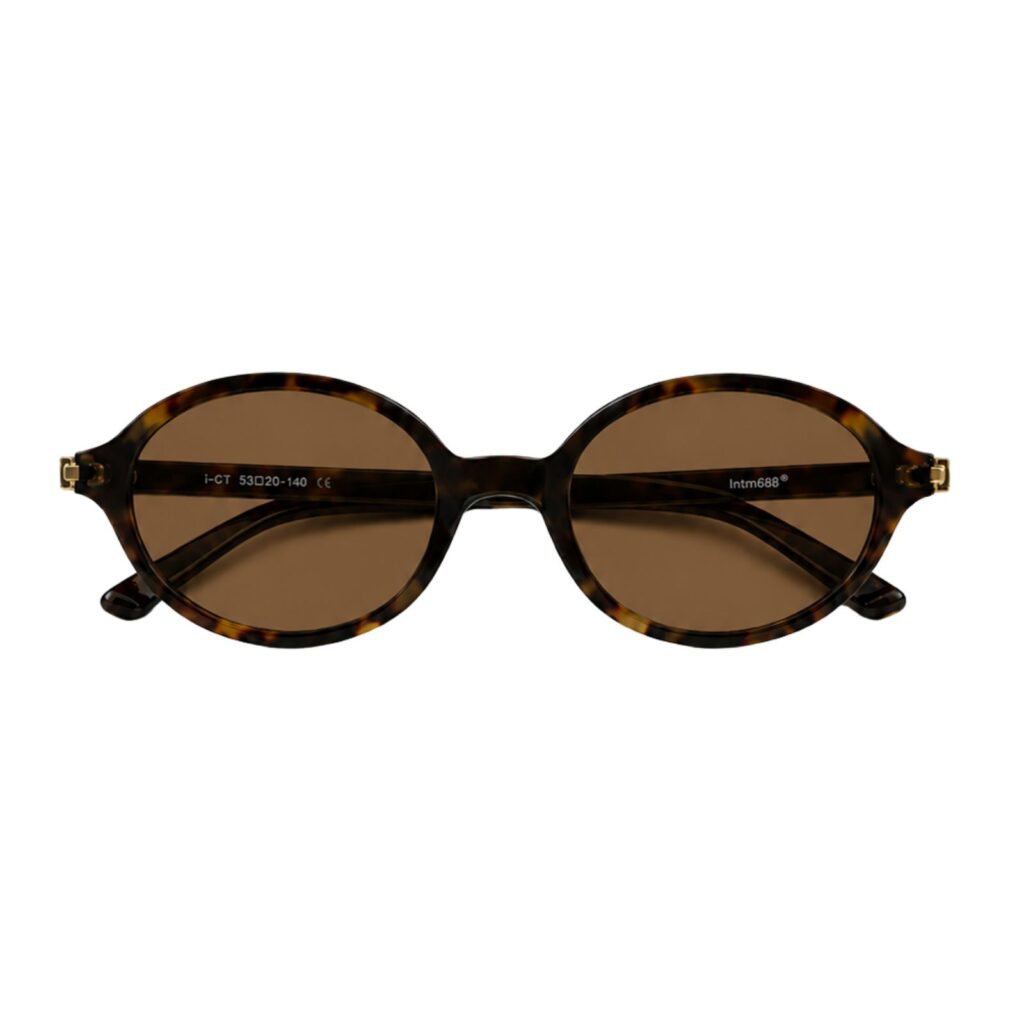 Óculos Solar Oval Hailey Animal Print
